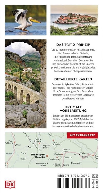 Produktbild: TOP10 Reisef&uuml;hrer Montenegro