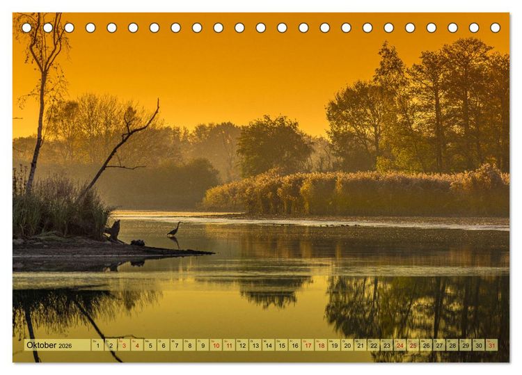 Produktbild: Impressionen aus Mecklenburg - Vorpommern (Tischkalender 2026 DIN A5 quer), CALVENDO Monatskalender