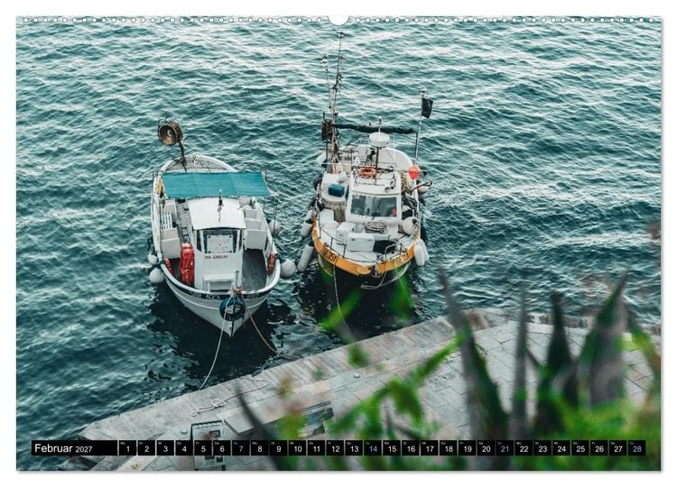Produktbild: Cinque Terre - Traumhaft sch&ouml;n (hochwertiger Premium Wandkalender 2027 DIN A2 quer), Kunstdruck in Hochglanz