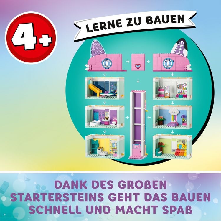 Produktbild: LEGO Gabby's Dollhouse, 10788, Gabbys Puppenhaus, Mädchen Spielzeug