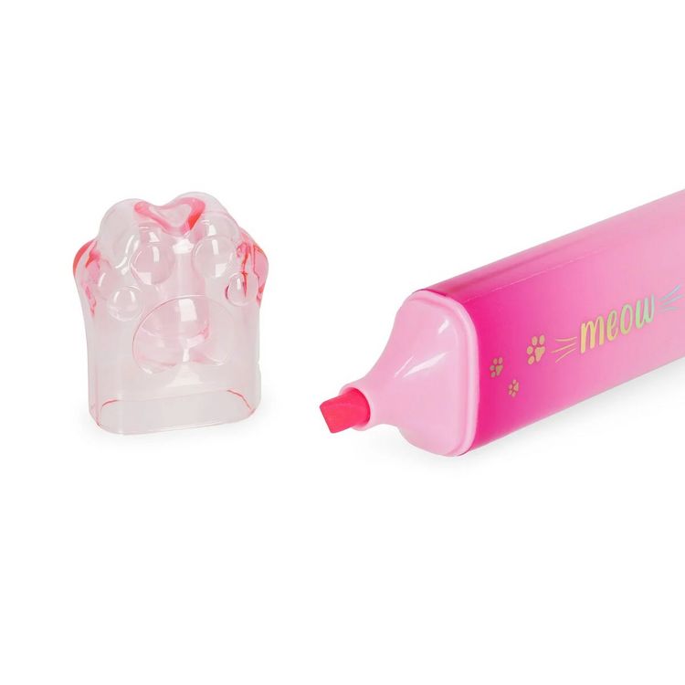 Produktbild: Legami Textmarker - Meow - Kitty in pink