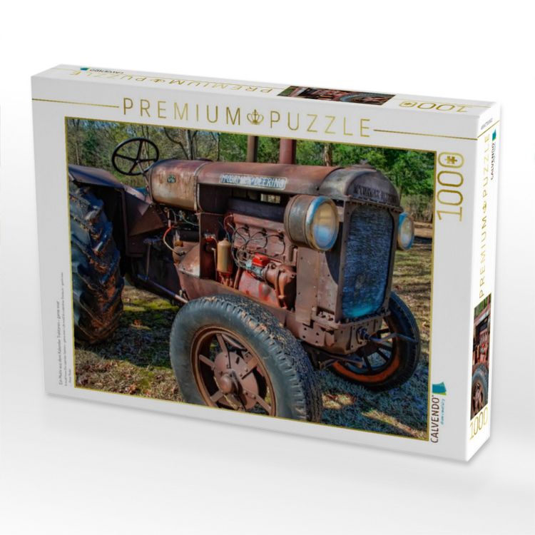 Produktbild: CALVENDO Puzzle Ein Motiv aus dem Kalender Traktoren - game over | 1000 Teile Lege-Gr&ouml;&szlig;e 64x48cm Foto-Puzzle f&uuml;r gl&uuml;ckliche Stunden