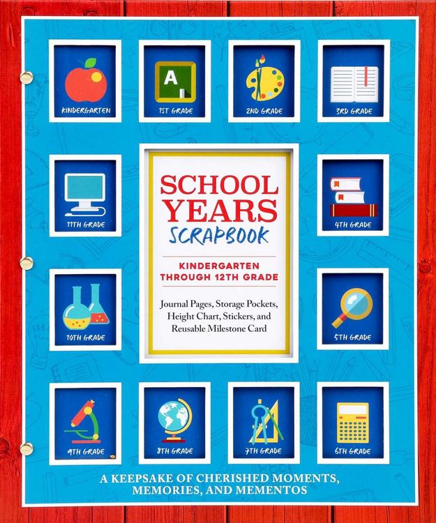 Produktbild: School Years Scrapbook