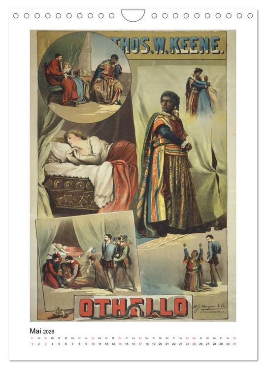 Produktbild: NOSTALGIE Poster aus Film, Theater und Werbung (Wandkalender 2026 DIN A4 hoch), CALVENDO Monatskalender