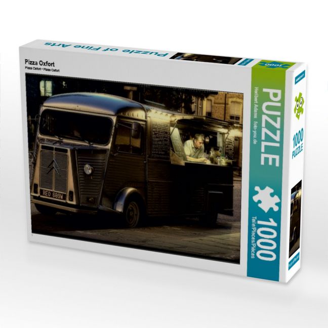 Produktbild: CALVENDO Puzzle Pizza Oxfort | 1000 Teile Lege-Gr&ouml;&szlig;e 64x48cm Foto-Puzzle f&uuml;r gl&uuml;ckliche Stunden