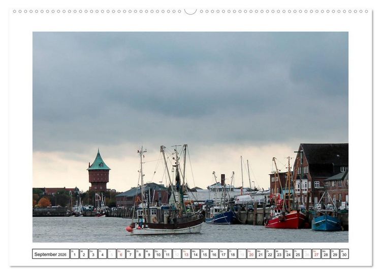 Produktbild: Nordseefeeling - Cuxhaven (hochwertiger Premium Wandkalender 2026 DIN A2 quer), Kunstdruck in Hochglanz
