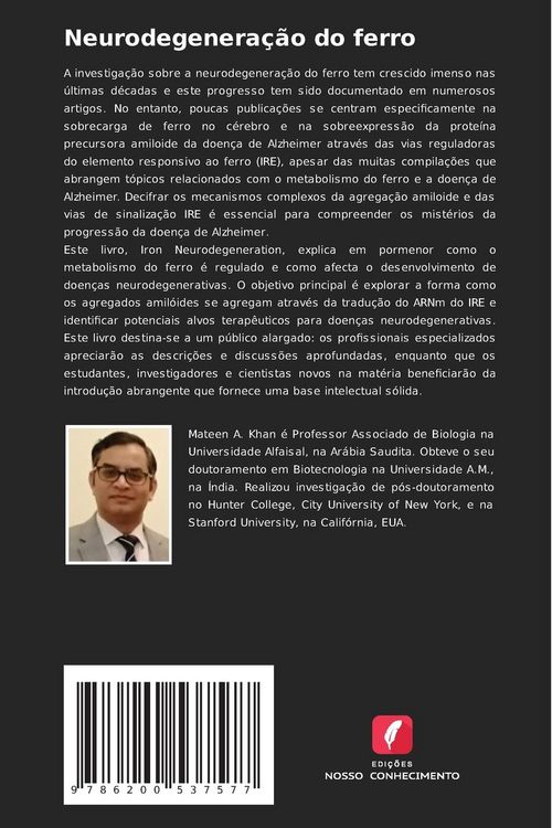 Produktbild: Neurodegenera&ccedil;&atilde;o do ferro
