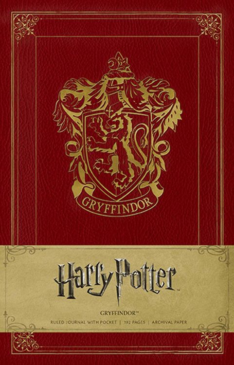 Produktbild: Harry Potter Gryffindor Hardcover Ruled Journal