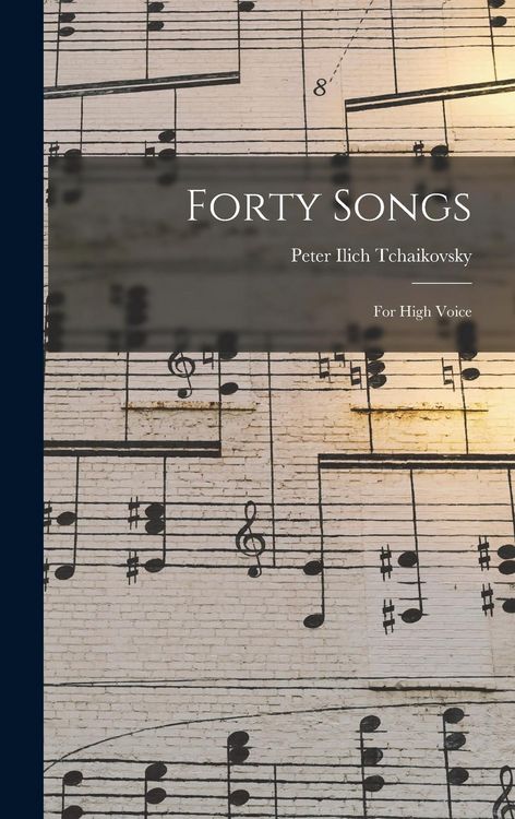 Produktbild: Forty Songs: For High Voice