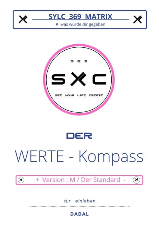 Produktbild: SYLC 369 MATRIX : Der WERTE - Kompass / Version : M / Der Standard