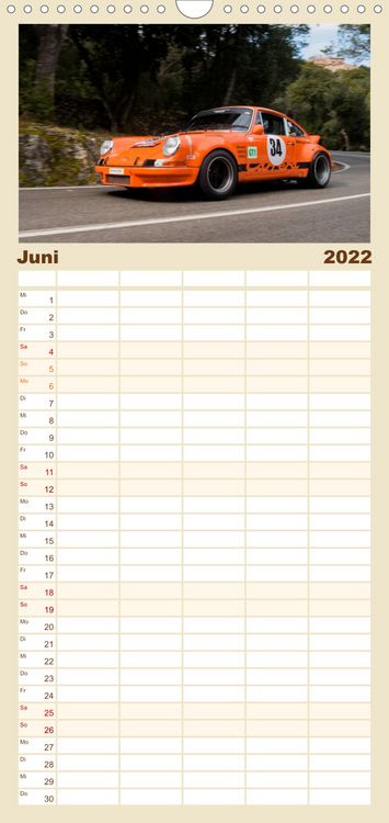Produktbild: Classic Autos - Familienplaner hoch (Wandkalender 2022 , 21 cm x 45 cm, hoch)