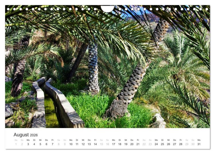 Produktbild: Oman - Arabiens Zauberwelt (Wandkalender 2026 DIN A4 quer), CALVENDO Monatskalender