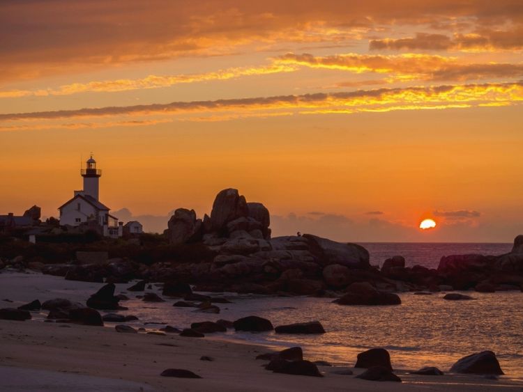 Produktbild: Sonnenuntergang in Brignogan-Plage (Puzzle)
