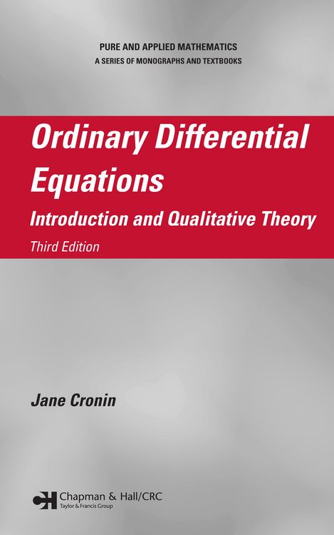 Produktbild: Ordinary Differential Equations