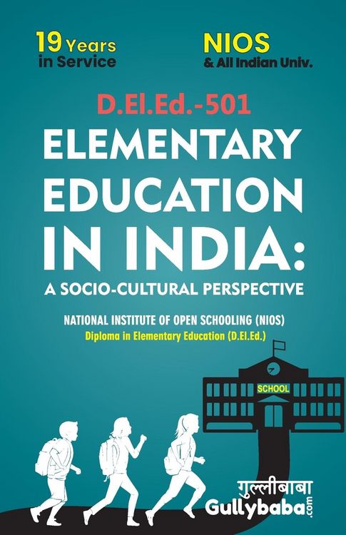 Produktbild: D.El.Ed.-501 Elementary Education in India