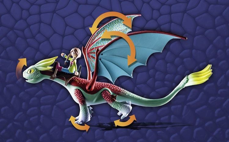 PLAYMOBIL 71083 - Dragons, Die 9 Welten - Feathers & Alex