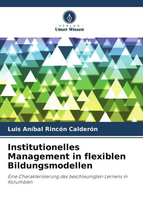 Produktbild: Institutionelles Management in flexiblen Bildungsmodellen