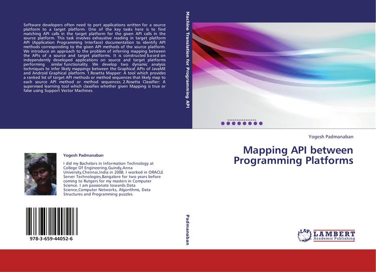 Produktbild: Mapping API between Programming Platforms