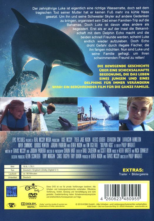 Produktbild: Echo, der Delphin - Eine Freundschaft f&uuml;rs Leben