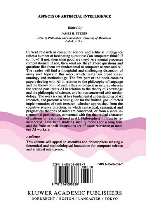 Produktbild: Aspects of Artificial Intelligence