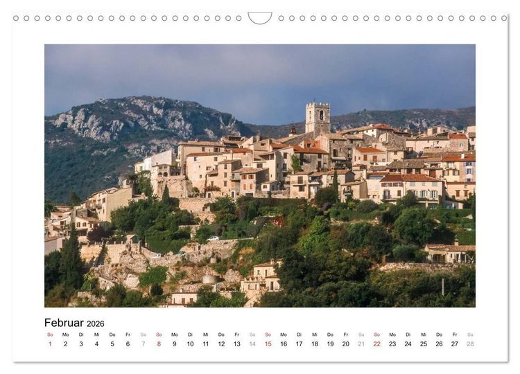 Produktbild: Cote d'Azur - Im Licht der blauen K&uuml;ste (Wandkalender 2026 DIN A3 quer), CALVENDO Monatskalender