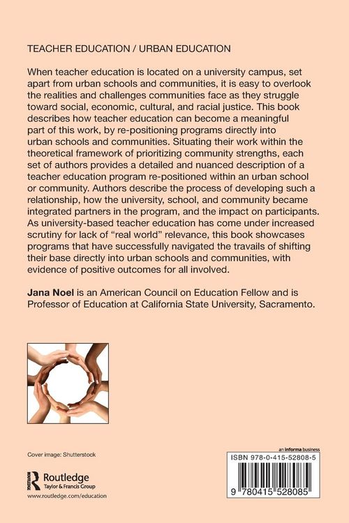 Produktbild: Moving Teacher Education Into Urban Schools and Communities