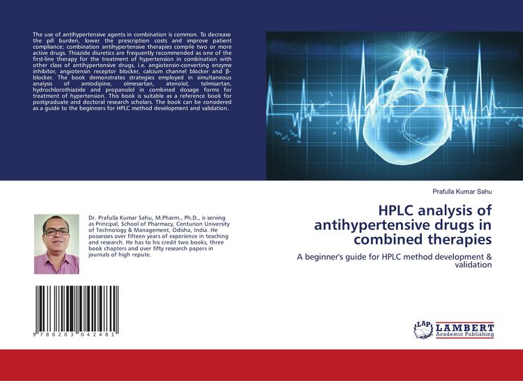 Produktbild: HPLC analysis of antihypertensive drugs in combined therapies