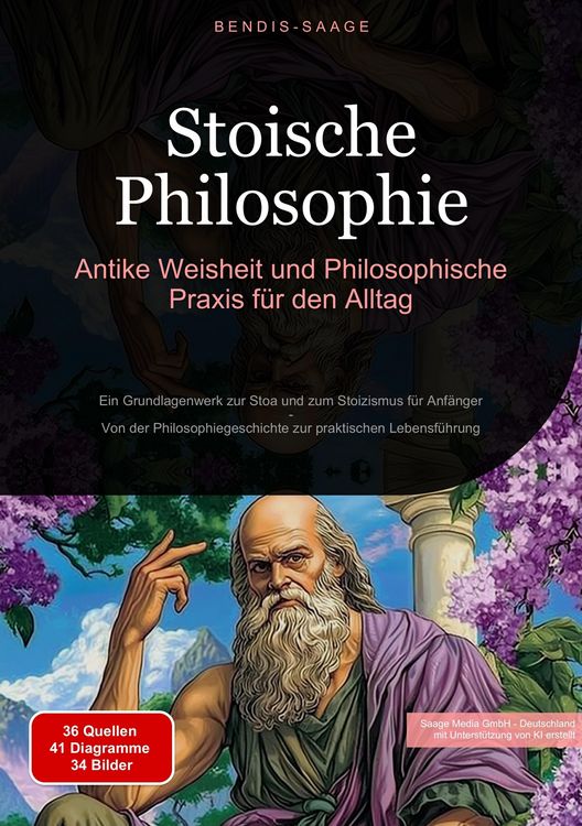 Produktbild: Stoische Philosophie: Antike Weisheit und Philosophische Praxis f&uuml;r den Alltag