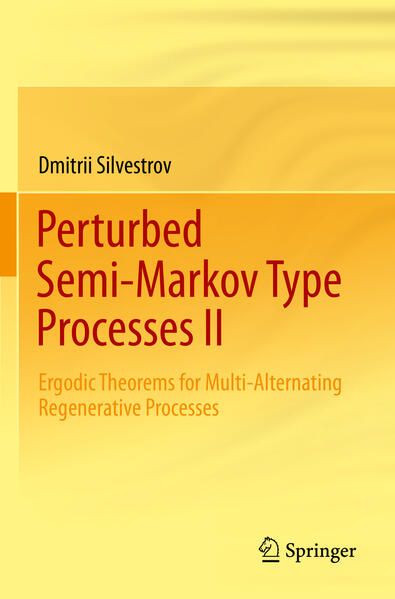 Produktbild: Perturbed Semi-Markov Type Processes II