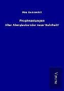 Produktbild: Prophezeiungen