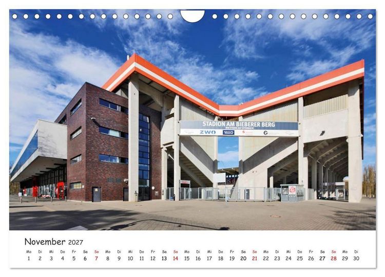 Produktbild: Offenbach B&uuml;rgel und Rumpenhain (Wandkalender 2027 DIN A4 quer), CALVENDO Monatskalender