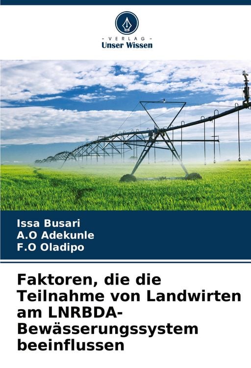 Produktbild: Faktoren, die die Teilnahme von Landwirten am LNRBDA-Bew&auml;sserungssystem beeinflussen
