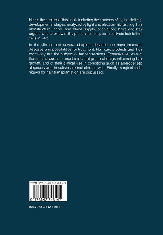 Produktbild: Hair and Hair Diseases