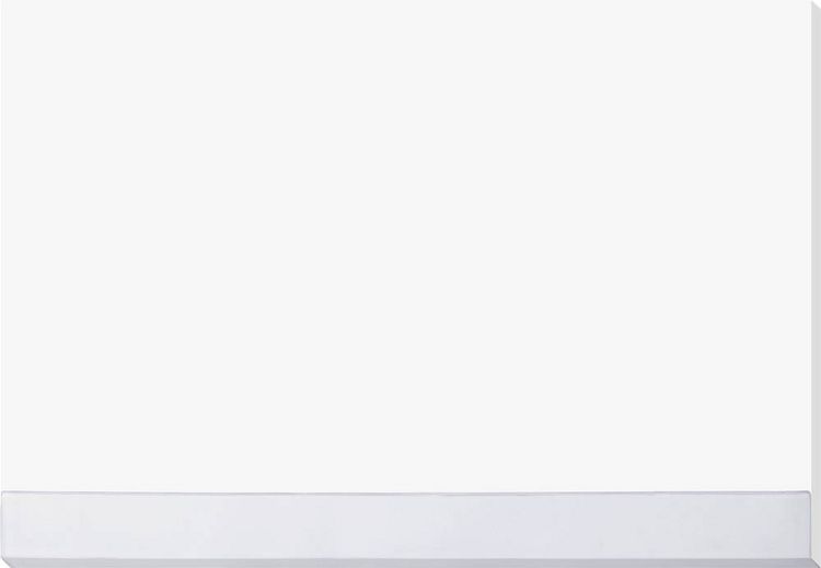 Produktbild: SIGEL Schreibunterlage, weiss blanko mit Schutzleiste