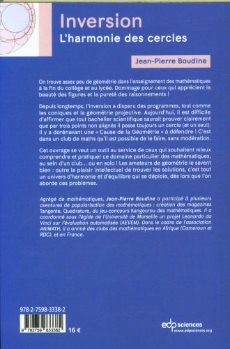Produktbild: L'inversion : l'harmonie des cercles