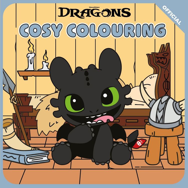 Produktbild: DreamWorks Dragons: Cosy Colouring