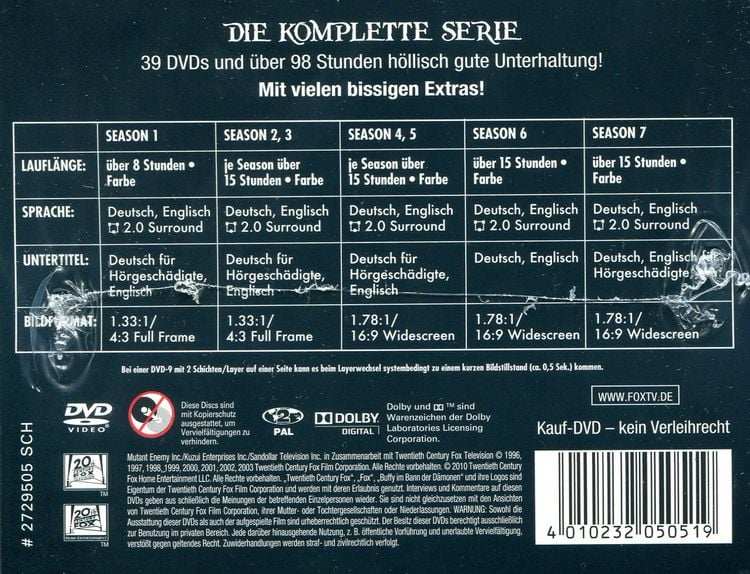 Buffy - Complete Box [39 DVDs]