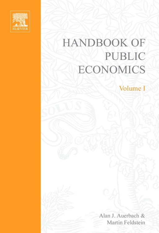 Produktbild: Handbook of Public Economics