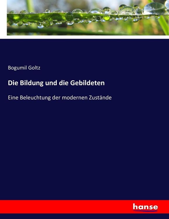 Produktbild: Die Bildung und die Gebildeten