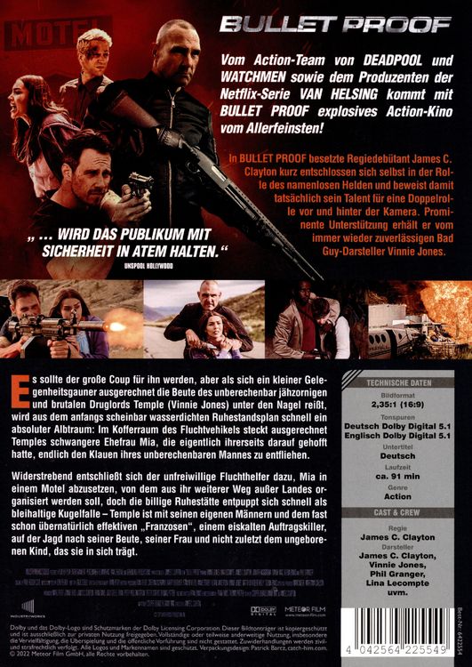 Produktbild: Bulletproof - Get out. Fast.