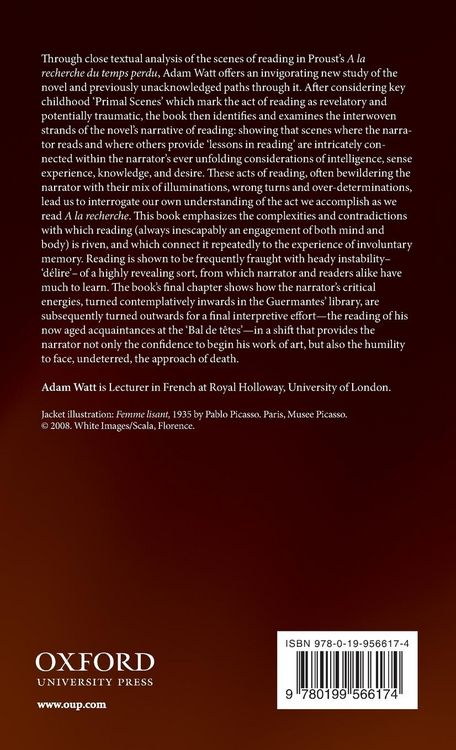 Produktbild: Reading in Proust's A La Recherche