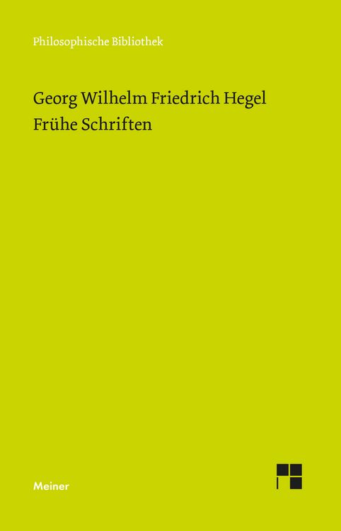 Produktbild: Fr&uuml;he Schriften