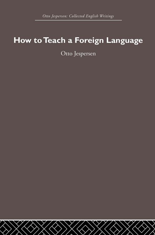 Produktbild: How to Teach a Foreign Language