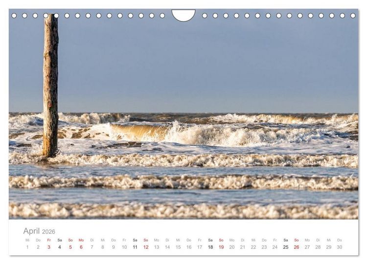 Produktbild: St. Peter-Ording. Deutschlands gr&ouml;&szlig;te Sandkiste (Wandkalender 2026 DIN A4 quer), CALVENDO Monatskalender