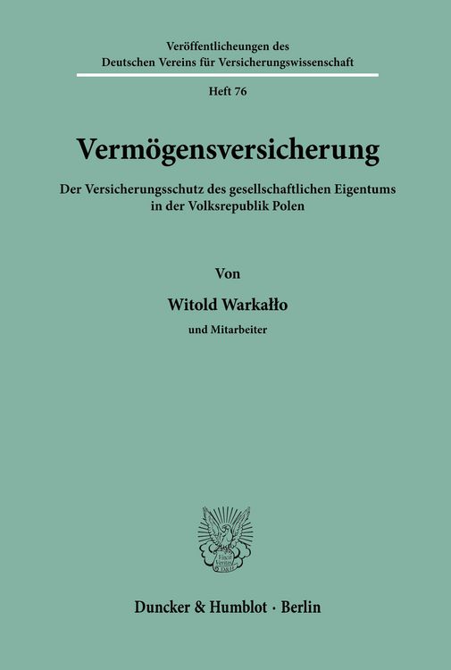 Produktbild: Verm&ouml;gensversicherung.
