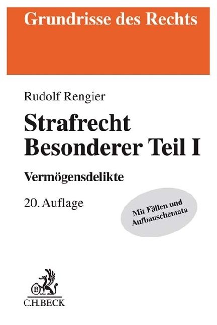 Produktbild: Strafrecht Besonderer Teil I