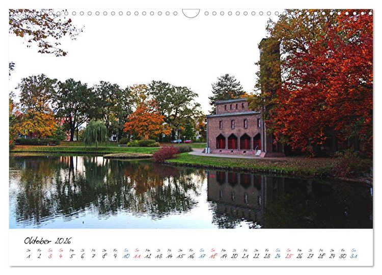 Produktbild: Cottbusser Ansichten (Wandkalender 2026 DIN A3 quer), CALVENDO Monatskalender