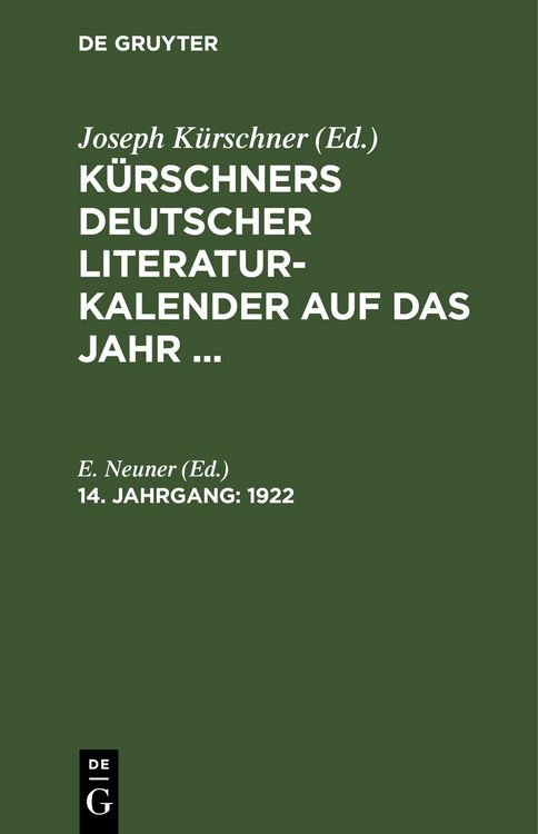 Produktbild: 1922