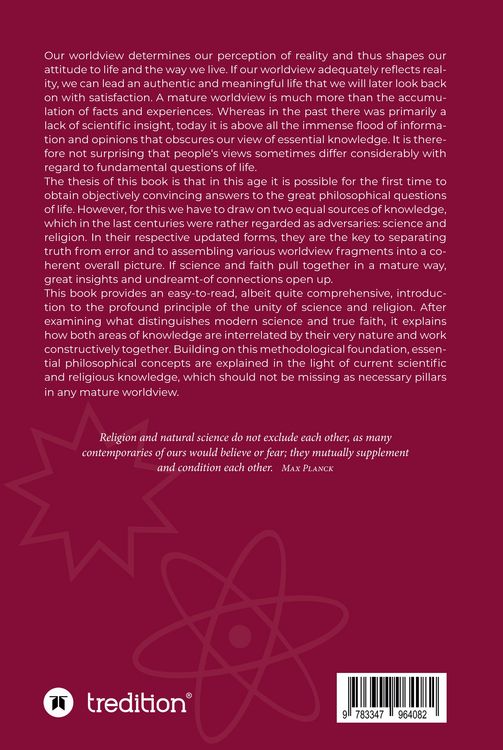 Produktbild: Pillars of a Mature Worldview