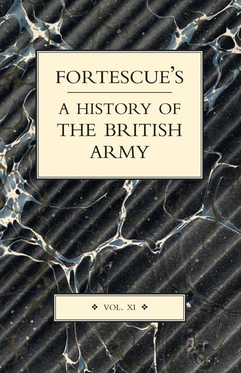 Produktbild: Fortescue's History Of The British Army